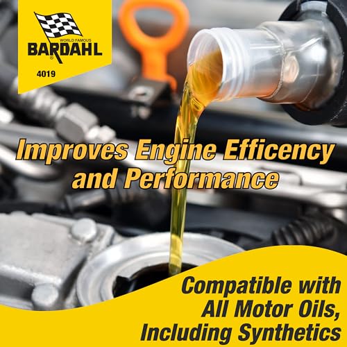 Bardahl 4019 Engine Tune-Up and Flush - Engine Restore Motor Oil Additive for Cleaning and Increasing Performance - Car Engine Flusher Treatment - Made to Extend Vehicle Life and Improve Efficiency