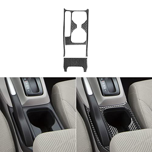 Portavasos interior fibra de carbono para Honda Civic 2012-2015 miniatura 1