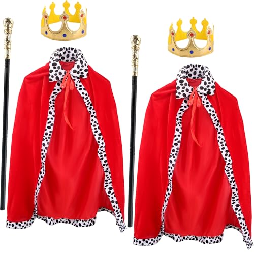 Set de disfraz Rey 6 piezas para niños