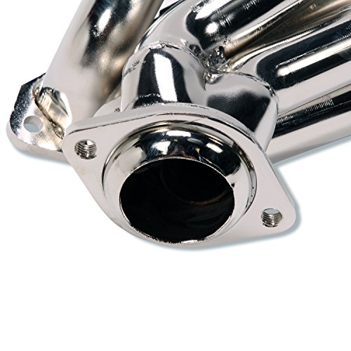 Bbk Performance 1512 1-5/8" Shorty Equal Length Performance Exhaust Headers For Ford Mustang 5.0L - Chrome Finish #TOP4