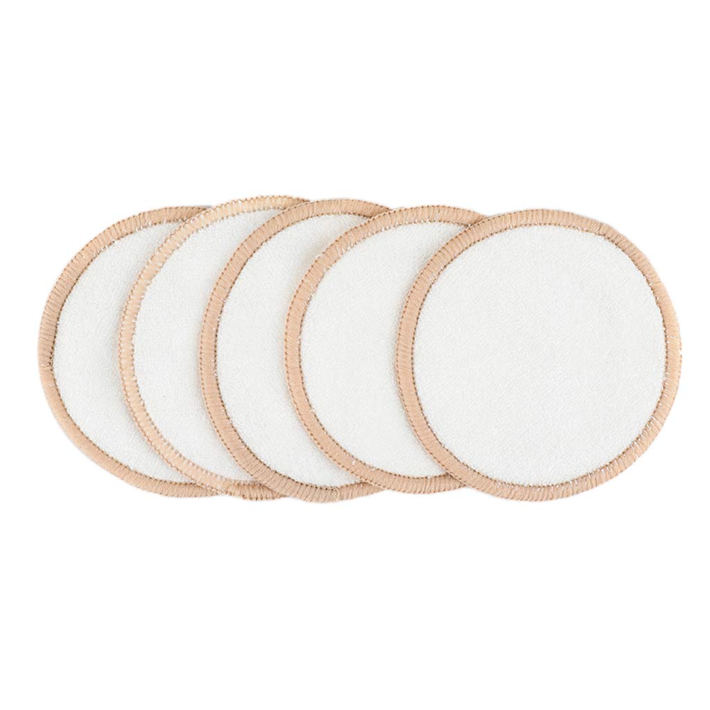 5 Reusable Bamboo Cotton Makeup Remover Pad Facial Clean Pad Fabricmakeup Remover Skin Care Health-image-25