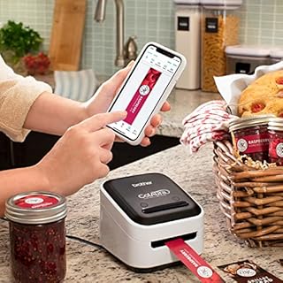 Brother ColAura Color Photo and Label Printer,White