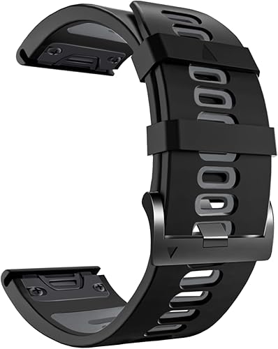 Miniatura 8 de ZPJPPLX Correa de silicona deportiva de 0.866 in compatible con Garmin Fenix8 AMOLED 1.850 in7 Pro76 Pro65 Plus5, correa de ajuste rápido para Fenix
