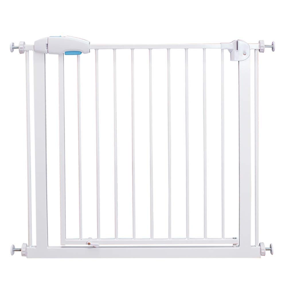 Barrière escalier chien 106-113cm d'une robustesse absolue avec balustres