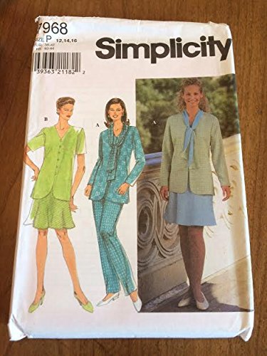 Patron Simplicity 7968 veste et pantalon femme pour ajustement parfait