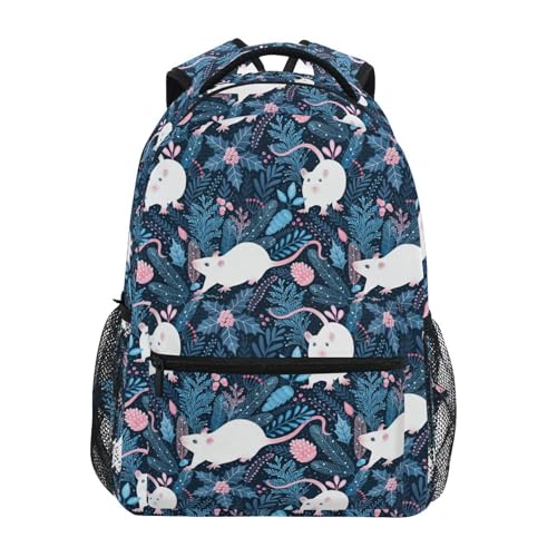 Sac à dos scolaire original rats mignons pour donner le sourire à l'enfant