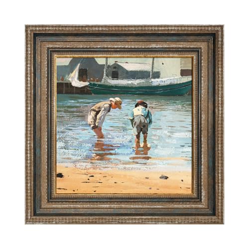 FOLKOR Vintage Plein Air Frame for 8x8 Handmade Paintings, 2.4"