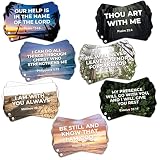 70 Bible Verse “God is with You” Theme Encouragement Cards (7 Verses 10 of Each) - Blank Back Kudos Thank You Appreciation Inspirational Religious Christian Scripture Quotes Prayer Mini Postcards