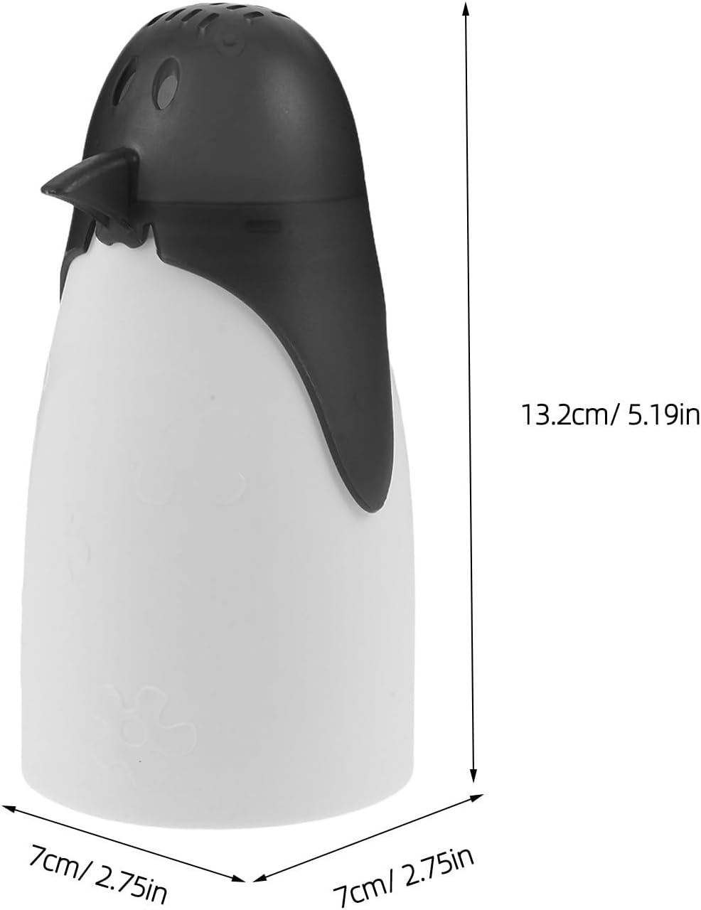 Microwave Steam Cleaner Bottle Cute Penguin for Fridge and Oven