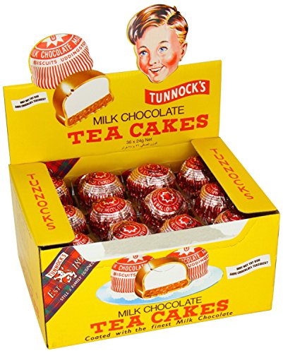 Tunnocks Real Milk Chocolate Tea Cakes - 2 x 36s