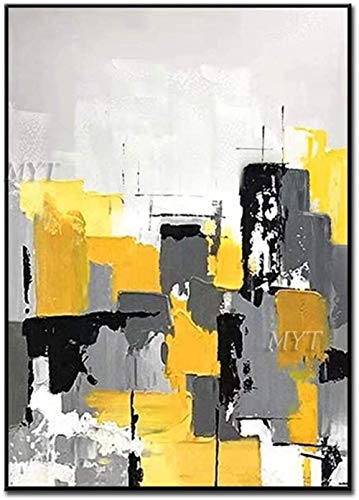 Handgemalte Leinwand Ölgemälde Landschaftsbild Des Großen Malliebhabers Für Das Beste Geschenkölgemälde Der Dekoration Wandkunst Abstrakt Wohnzimmer Kunst Bild Landschaft Leinwand Gemälde 70X105Cm Cover