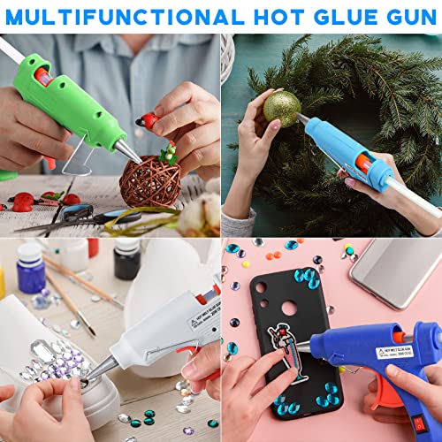 Zhengmy 8 Pieces Mini Hot Glue Gun With 40 Glue Sticks For School Project Small Hot Melt Gun For Kids Craft Glue Gun For Diy Small Craft Projects And Home Quick Repairs, Multicolor #TOP6