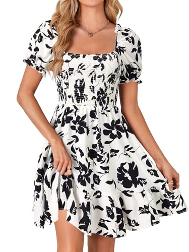 Image of Rooscier Women's Summer Boho Mini Dress