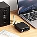 Fosi Audio BL20A 200W Bluetooth 5.0 Home Audio Stereo Amplifier Hi-Fi Mini Class D Integrated Amp with U-Disk/3.5MM AUX/RCA Input and Remote Control for Home Passive Theater Speaker with Power Supply