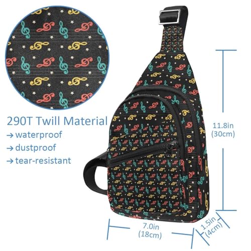 Mochila cruzada compacta multicolor para liberar tus bolsillos con comodidad 5