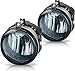 Fog Lights For Dodge Caravan Charger Challenger Caliber Chrysler Pacifica Sebring Jeep Patriot Compass (OE Style Smoke Lens w/Bulbs)