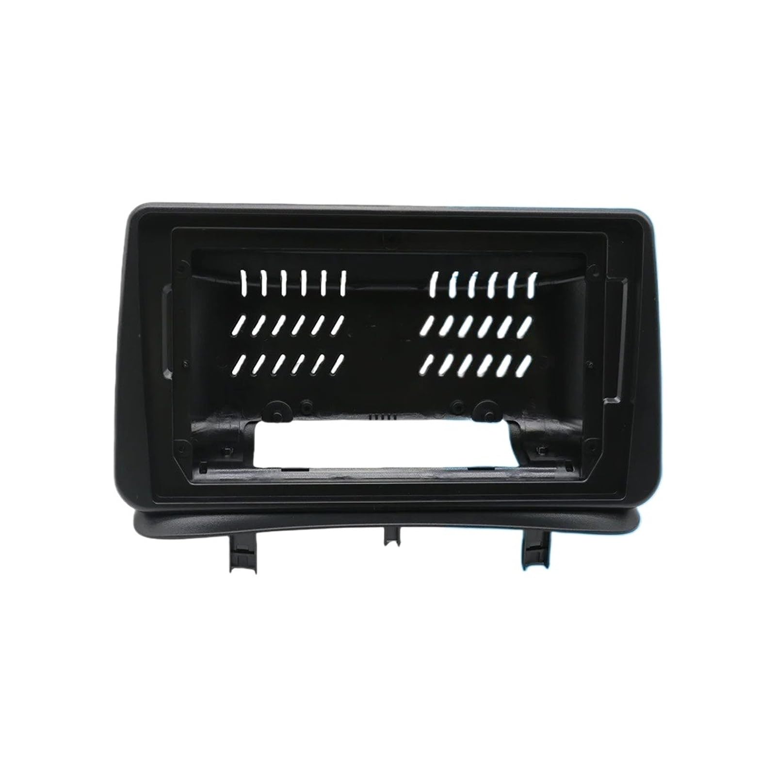 Cadre Radio Montage Kit D'installation Radio Stéréo 9 Pouces Cadre Adaptateur Fascia Tableau Bord avec Cage pour Clio 3 2005-2010 2011 2012 2013 2014(Only Frame)