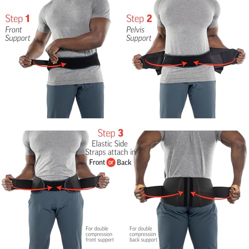 Faja de soporte pélvico para hombre OPTP talla Mediana miniatura 5