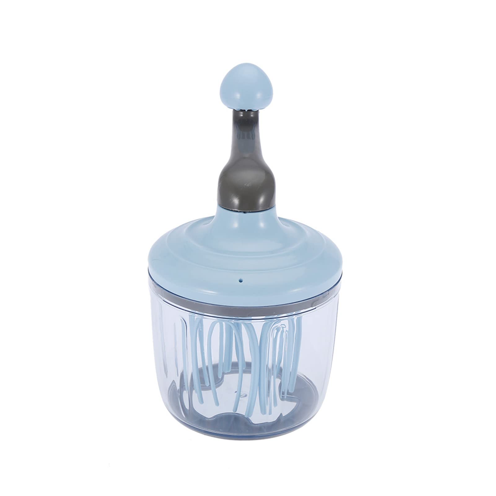 Tissting Fouet à Œufs et Crème, Batteur Manuel Multifonction pour Cuisine, 1100mL, Design Manuel pour Efficacité, Manivelle Longue Économisant l'Effort, Détachable et Facile à Nett