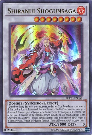 Amazon.com: YU-GI-OH! - Shiranui Shogunsaga (BOSH-EN054