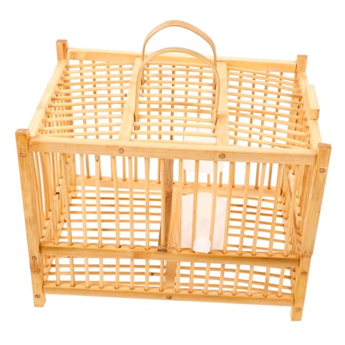 BESPORTBLE Vogelkäfig Für Vögel Kleiner Vogelkäfig Haustierkäfig Futtervogelkäfig Vogeltragekäfig Wellensittichkäfig Nymphensittichkäfig Finkenkäfig Kanarienkäfig Vogelträger