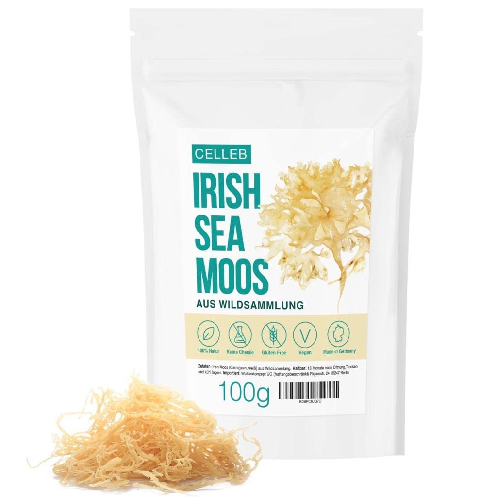 Irish Sea Moos, Irish Sea Moss, Irish Moss, Sea Moss aus Wildsammlung ...