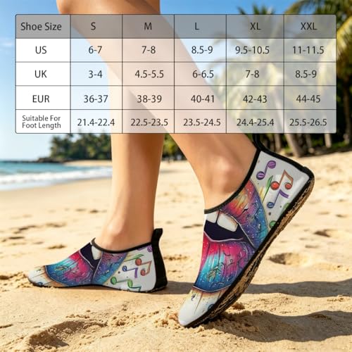 Zapatos acuáticos de secado rápido y suela flexible para surf 3