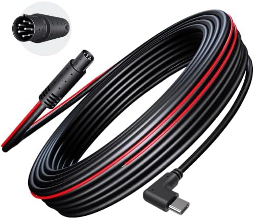 Pelsee 50Feet Rear Camera Replacement Cable for S12 Mirror Dash Cam image 5