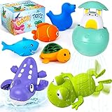 PATIFEED Badewannenspielzeug, Dusche Badespielzeug für Baby Kinder...