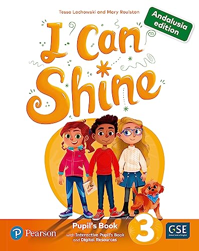 Portada de I Can Shine Andalusia 3º Educacion Primaria Pupil S Book & Interactiv
