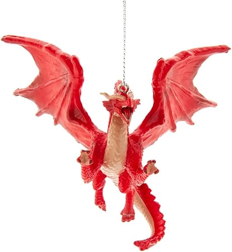 Adorno de dragón rojo de Calabozos y Dragones