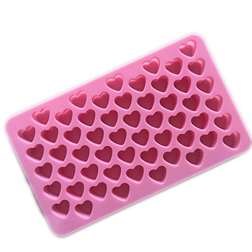 Molde de silicona para cubitos de hielo en forma de corazón miniatura 3