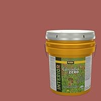 Vista 111 de Rodda Paint CASCADIA ZERO - Pintura satinada e imprimación para interiores en uno, cuarto de galón, toque rosa