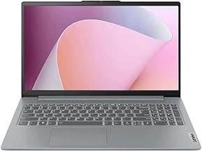 Lenovo IdeaPad Slim 3 Ryzen 7 5825U 15.6" (39.6cm) FHD Thin and Light Laptop (16GB RAM/512GB SSD/Integrated AMD Radeon Graphics/Windows 11/Office Home 2024/Grey/1.62Kg), 82XM0113IN