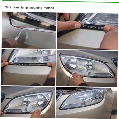 HEALLILY Luzinhas Decorativas 3 Pecas diy house lampadas decorativas tira de luz LED impermeável luz