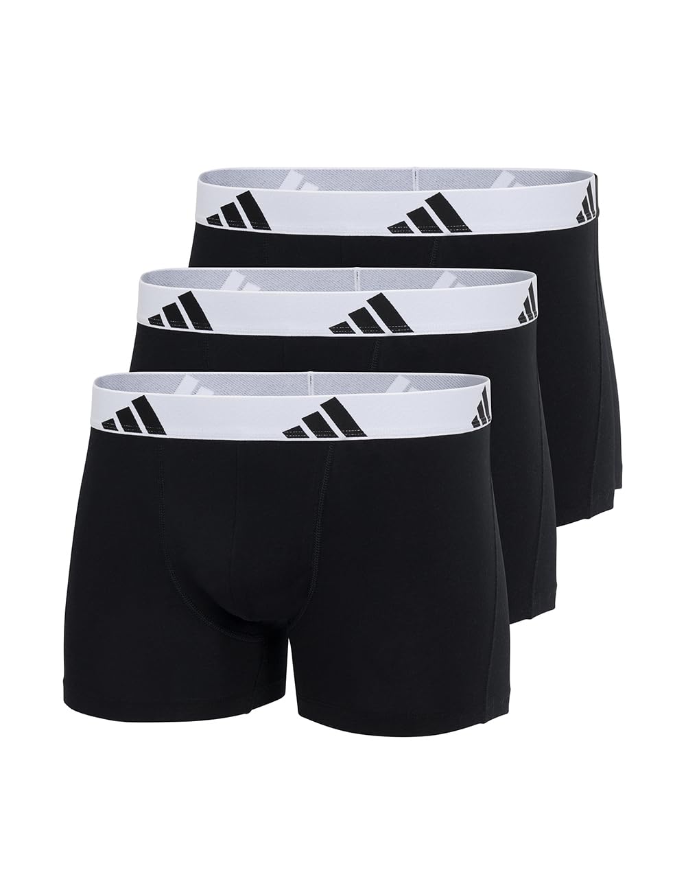adidas Men's Trunk (3 PACK) - Active Flex Cotton - Boxer Shorts