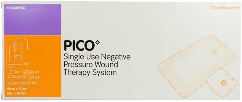 Pico Negative Pressure Wound Therapy System with Soft Port, 15 x 20 cm