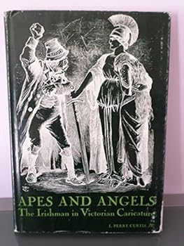 Hardcover Apes and angels;: The Irishman in Victorian caricature Book
