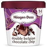 Haagen-Dazs, Belgian Chocolate chip Ice Cream, 14 oz (Frozen)