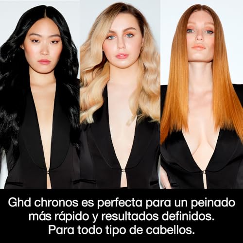 Miniatura 6 de Ghd Chronos - Plancha De Pelo Profesional, La Styler Más Avanzada, Peinado 3x Veces Más Rápido, Más Brillo, Sin Calor Extremo - Para Todo Tipo De Cabello, Color Blanco, Enchufe Europeo
