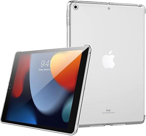 Miniatura 9 de MoKo Case Fit - Funda para iPad de 9 generación 2021iPad de 8 generación 2020iPad 7 generación 2019, cubierta trasera de plástico duro delgado