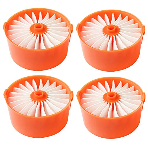 MenQind Confezione da 4 Elementi filtranti per aspirapolvere Senza Fili per Black Decker BSV2020