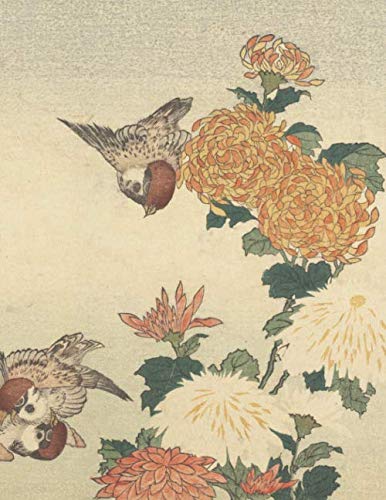 Hokusai LARGE Notebook #17: Katsushika Hokusai Notebook College Ruled to Write in 8.5x11" LARGE 100 Lined Pages