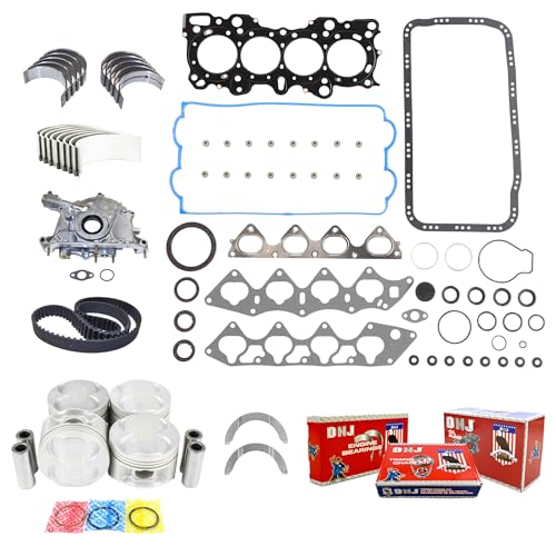 DNJ EK217M Master Engine Rebuild Kit for 1994-1995 Honda Civic del Sol 1.6L L4 16V DOHC 1588cc