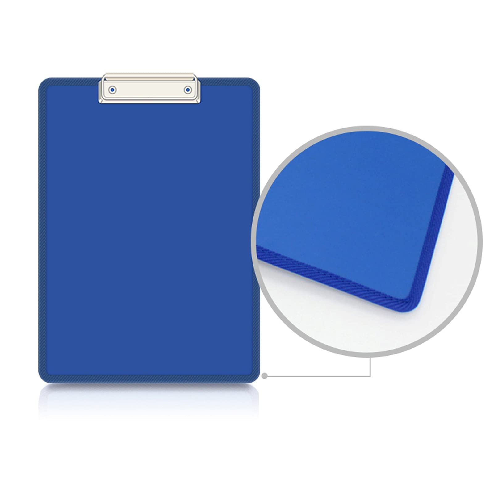 Tavole porta documenti in legno di base, Cartella portadocumenti 10 confezioni Raccoglitore for appunti in plastica con ganci retrattili Organizzatore di file Multifunzione for ufficio Riunioni Scritt