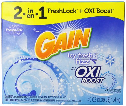 Gain Ultra With Oxi Booster Powder Detergent 31 Loads, 49 Ounce #TOP29