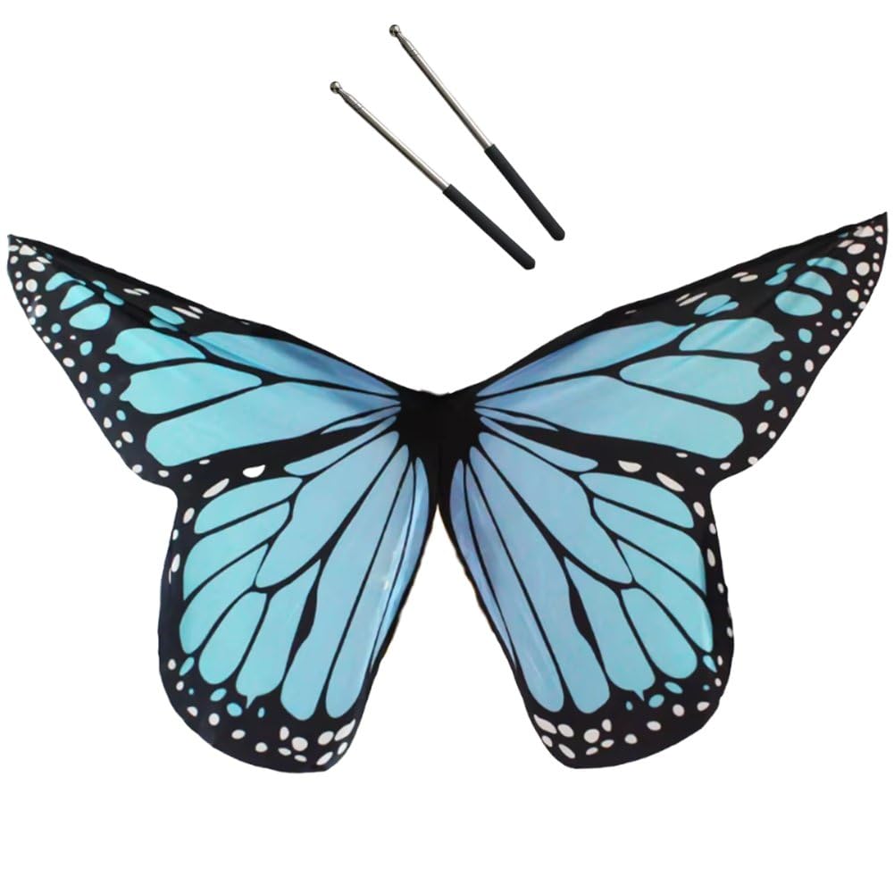 Ailes de papillon pour danse du ventre costume Halloween cosplay adulte