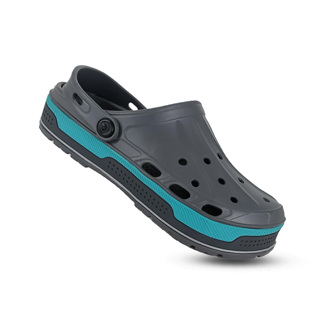 G&D GUYS & DOLLS Evocks CR-2202 Clogs for Men | Clogs for Men 6x10 Size | Clogs for Adjustable Straps D-Grey (B0CVS2FZDW) Amazon Price History, Amazon Price Tracker