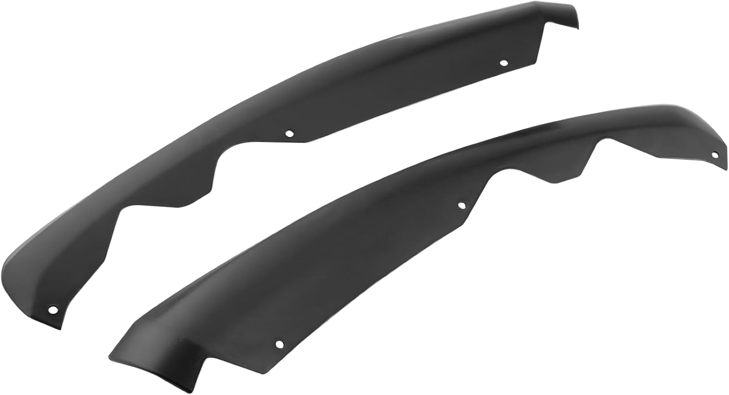 Front Bumper Grille Lower Molding Trim Fit 2013 2014 2015 2016 For Ford Fusion, Driver and Passenger Side Front Bumper Lower Lip Replacement Part