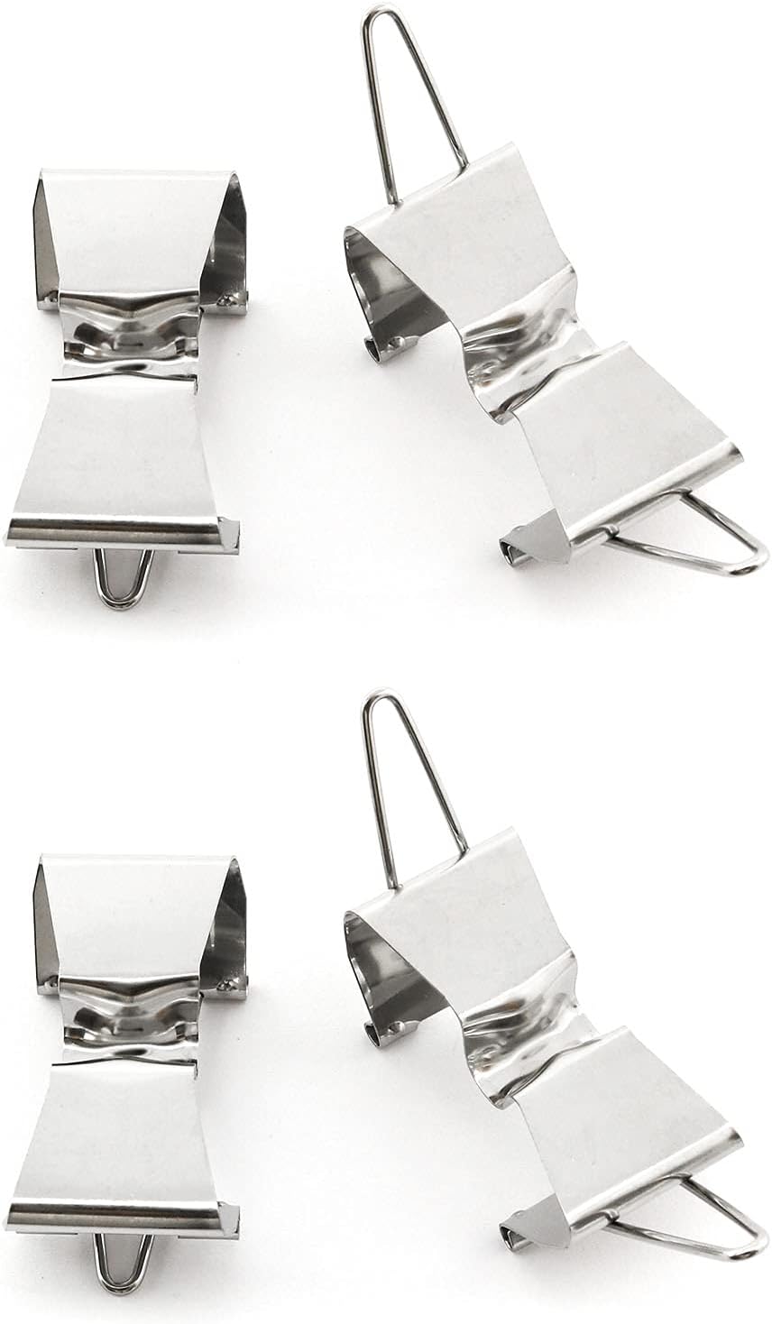 heyous 4pcs Stainless Steel Wet Canvas Clips Hold 2 Canvas Face to Face for Oil Painting Frame Art Supplies